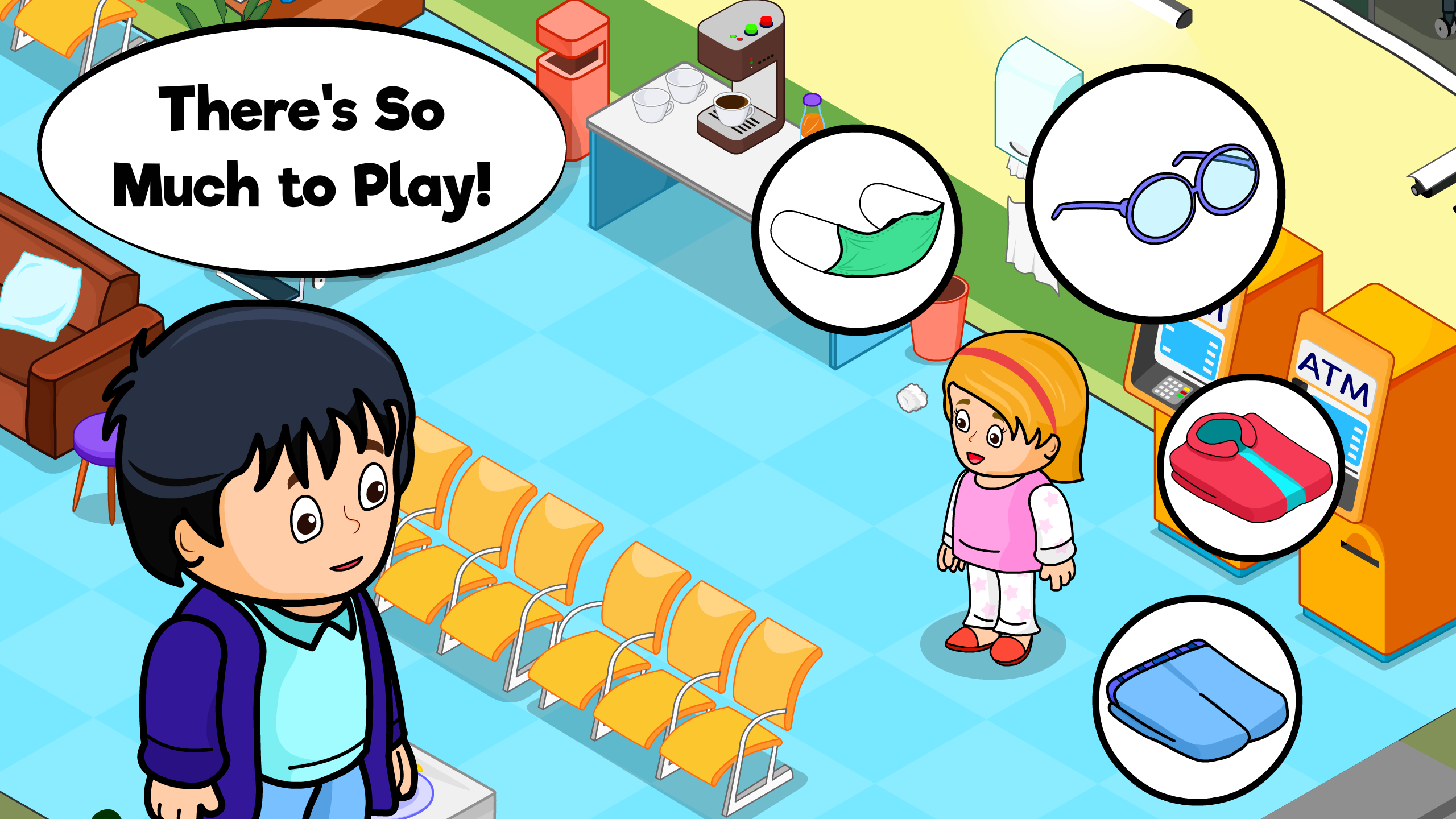 🏥 My Hospital Town: Free Doctor Games for Kids 🏥のキャプチャ