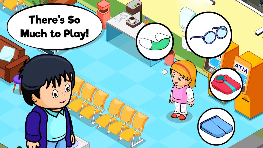 🏥 My Hospital Town: Free Doctor Games for Kids 🏥遊戲截圖