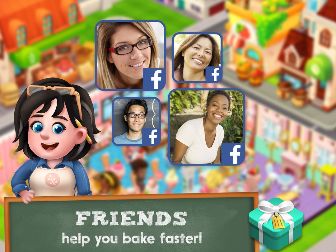 Screenshot of Bakery Story 2