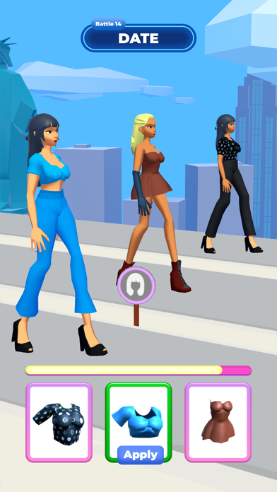 Screenshot of Fashion Battle: Catwalk Show