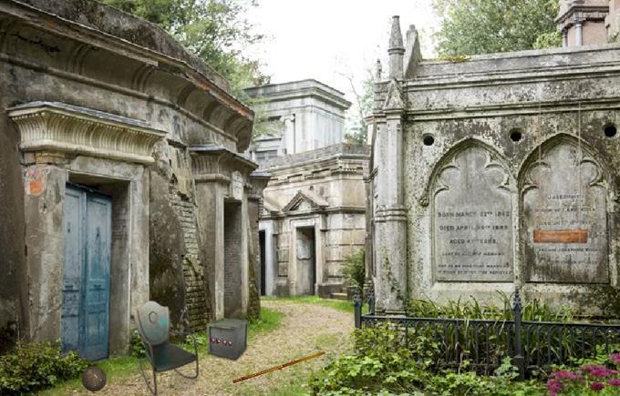 Escape Game Challenge - Cemetery Game Screenshot