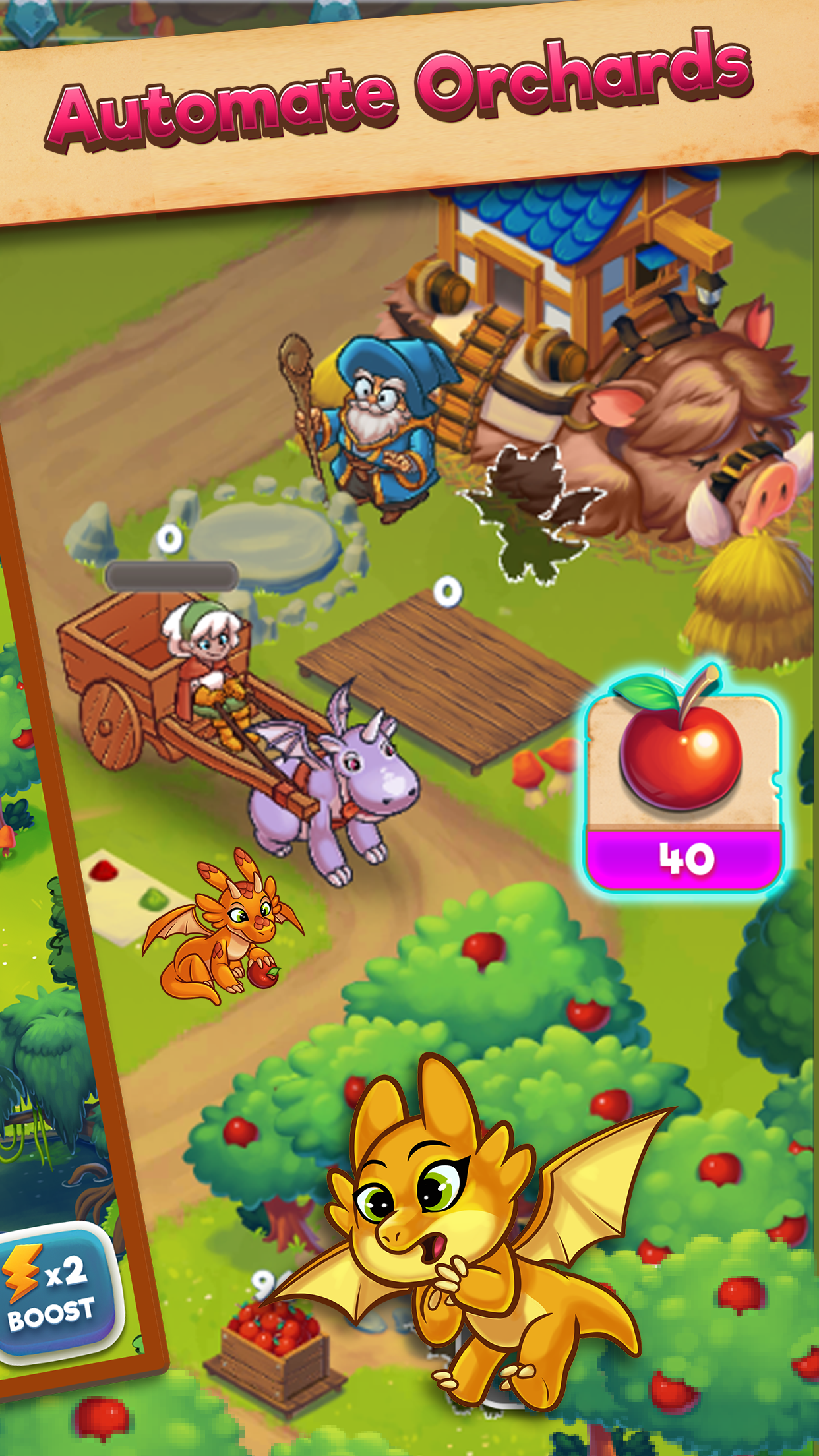 Dragon Idle Adventure Game Screenshot