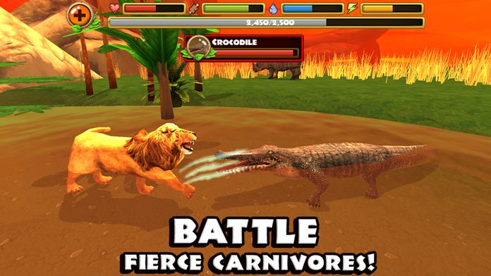Safari Simulator: Lion screenshot game