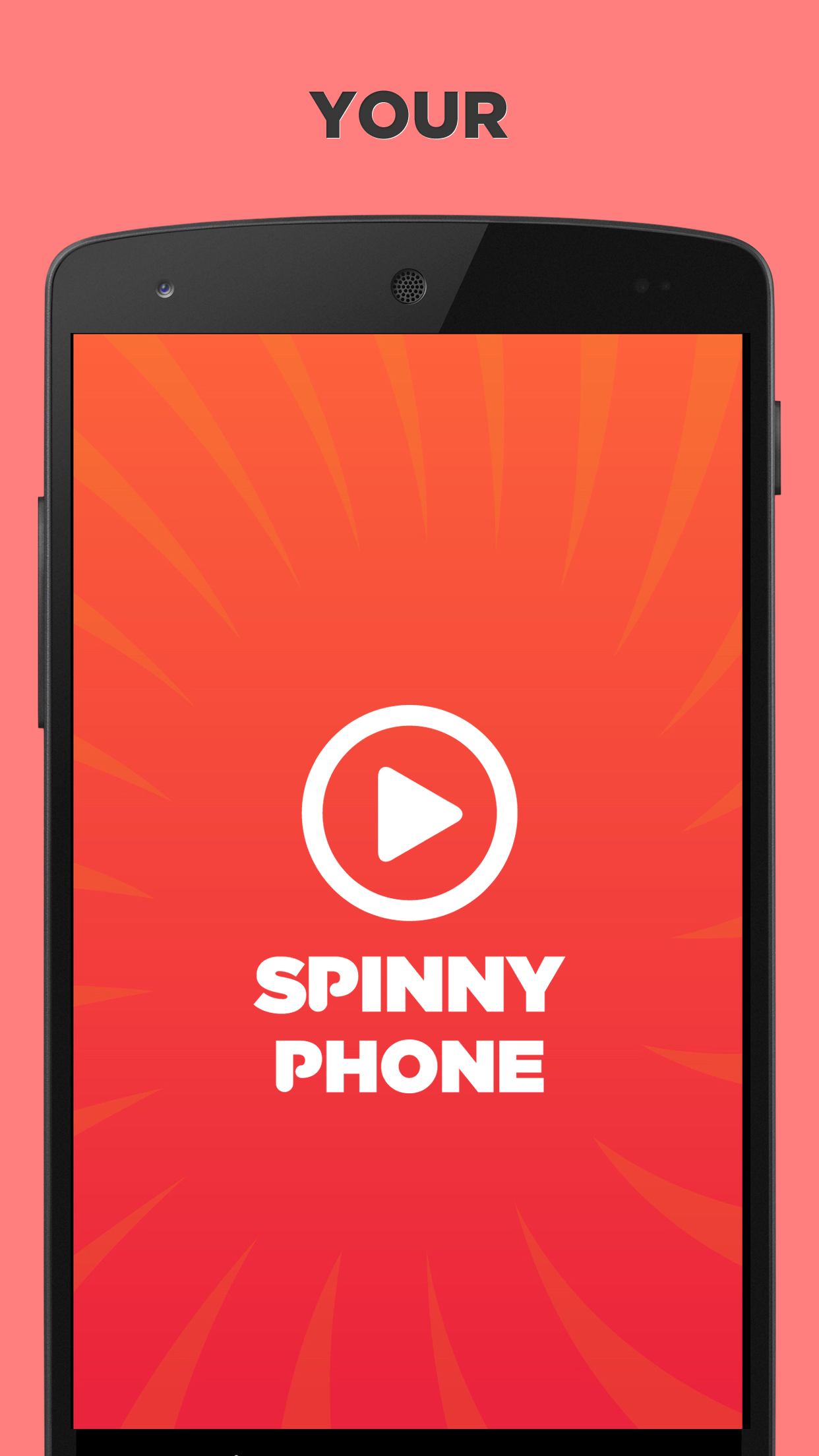 Captura de Tela do Jogo Spinny Phone