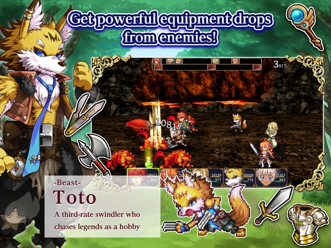 RPG Ruinverse with Ads screenshot game