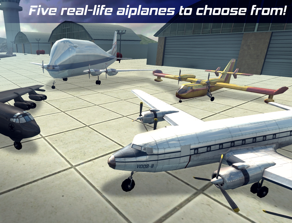 Real Pilot Flight Simulator 3D 게임 스크린샷