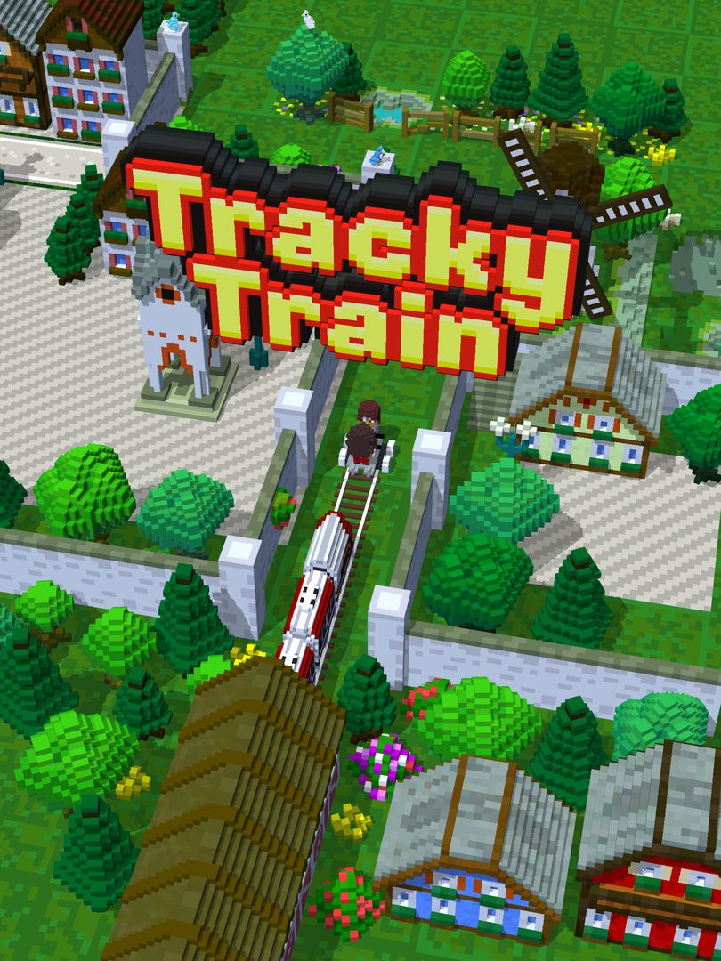 Screenshot of Tracky Train