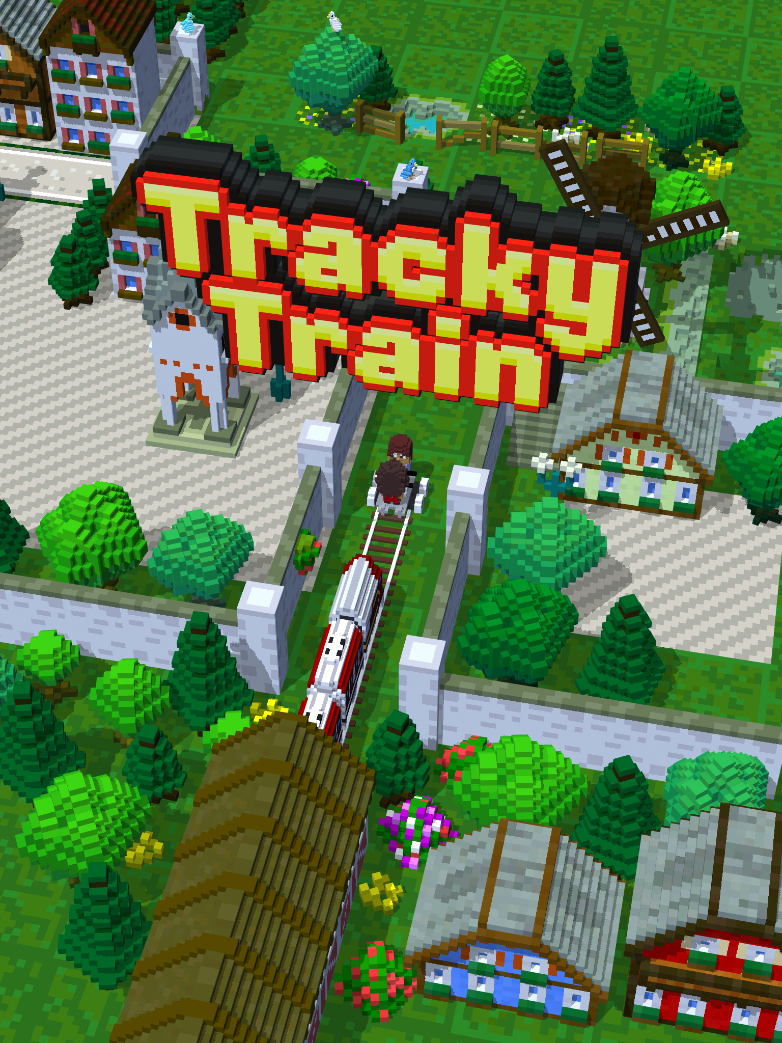 Tracky Train Game Screenshot