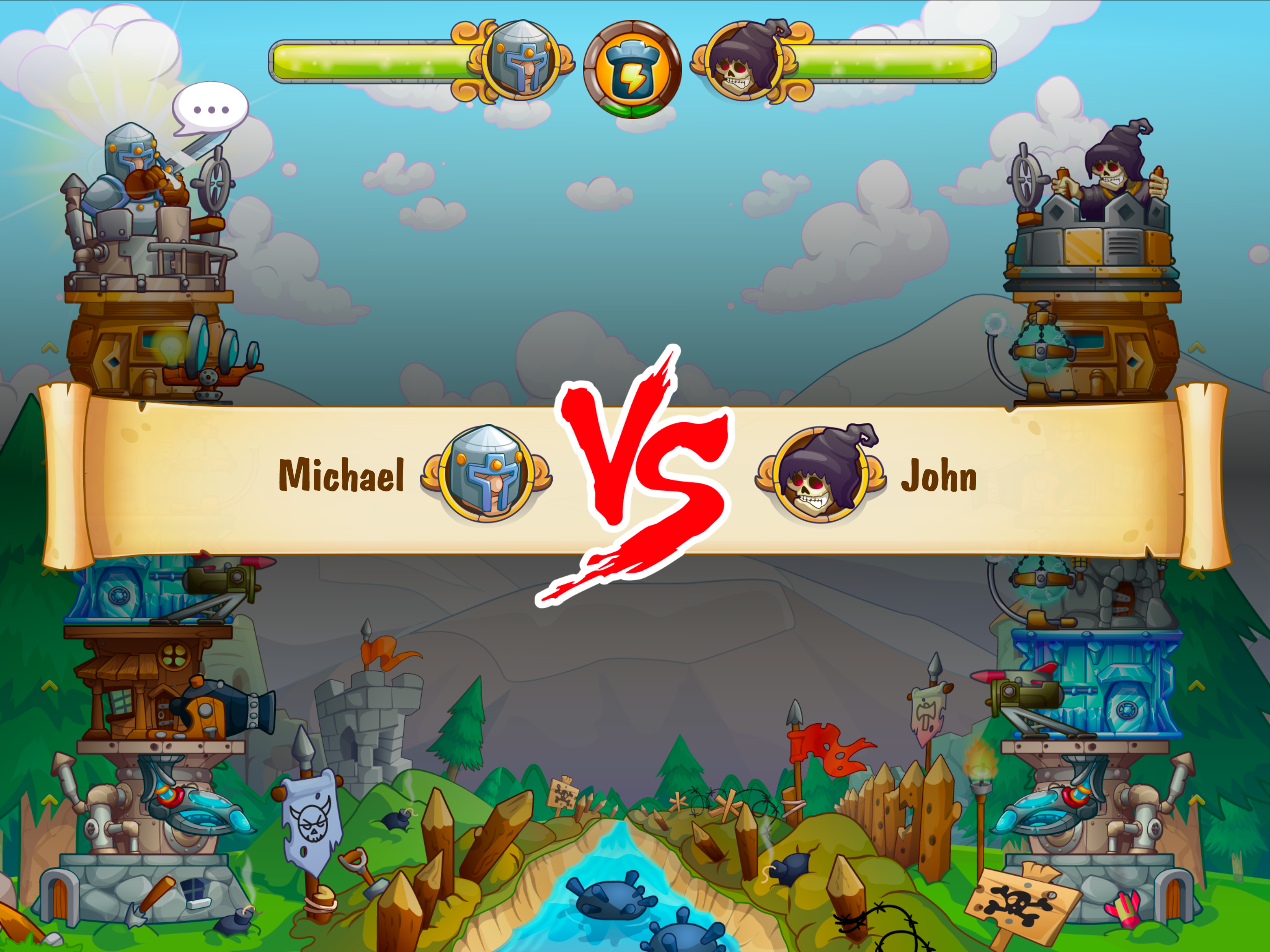 Tower Crush - Defense TD Free  Game Screenshot