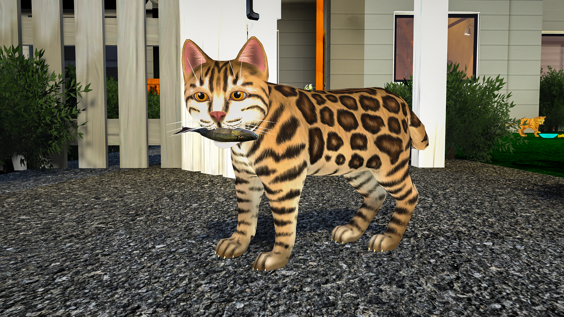 simulador de gato gatinho fofo 3d - meu gatinho virtual combina jogos de  gatinhos de animais de estimação::Appstore for Android