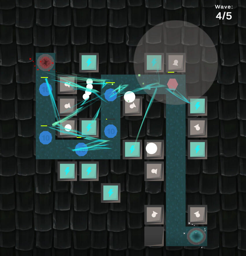 Geometric Paradox TD screenshot game