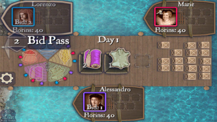 Скриншот игры Reiner Knizia's Medici HD