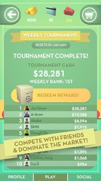 Rainmaker: Ultimate Trading Game Screenshot