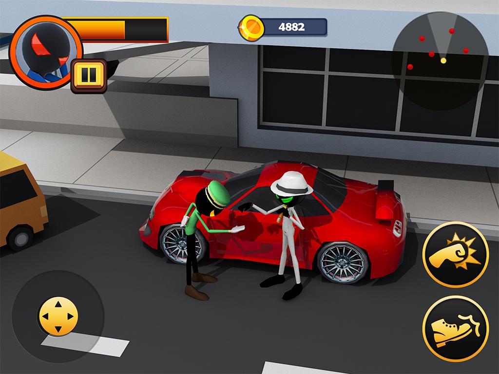 Criminal Stickman Escape 3D ภาพหน้าจอเกม