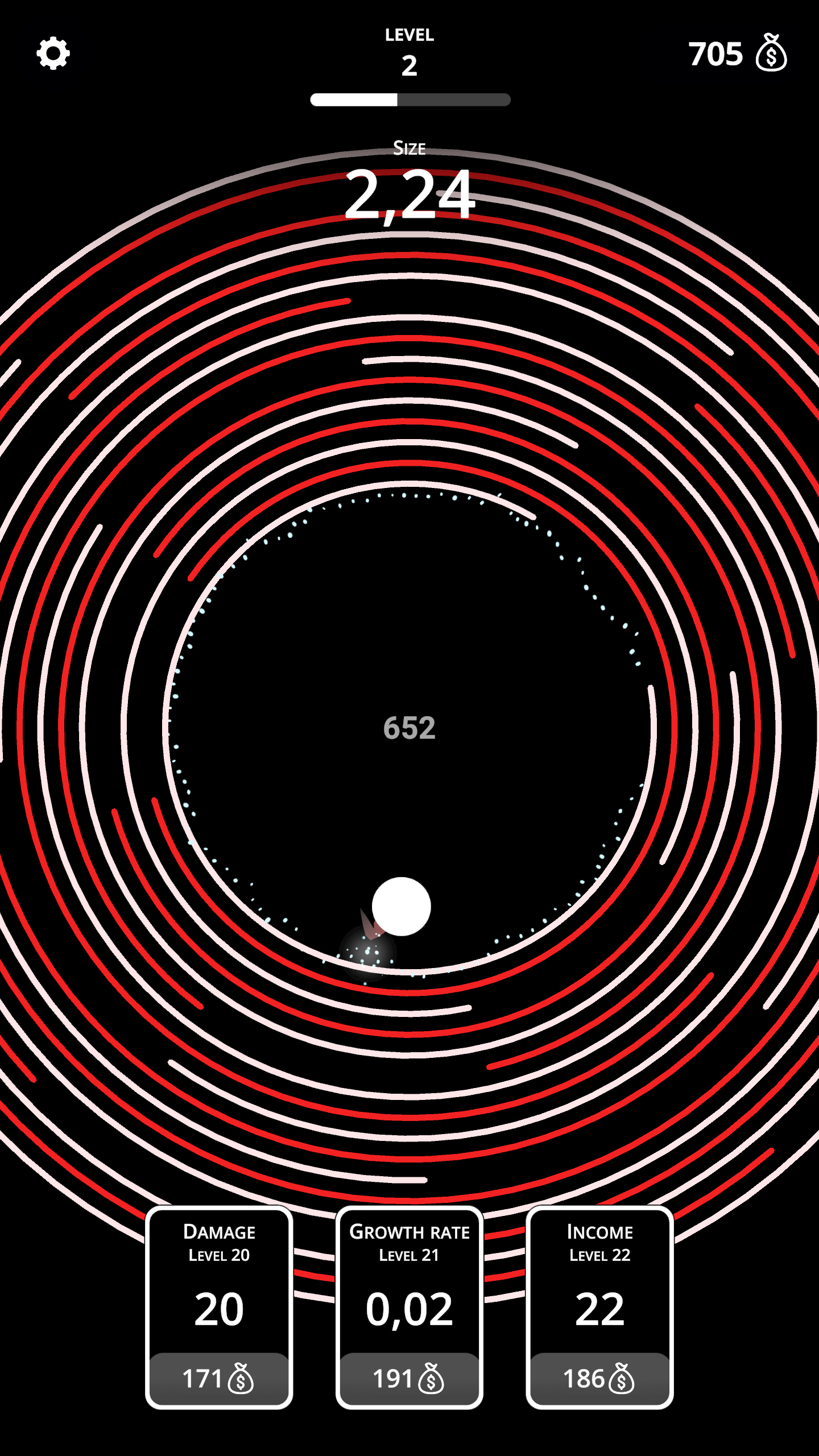 Idle Ball Escape 게임 스크린샷