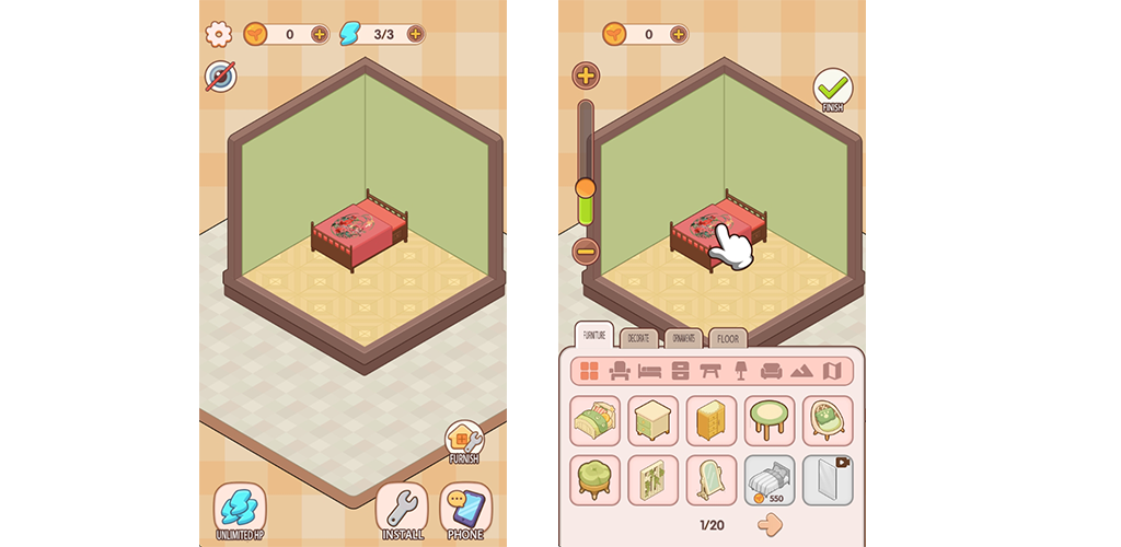 Dream Space-Room Decoration screenshot