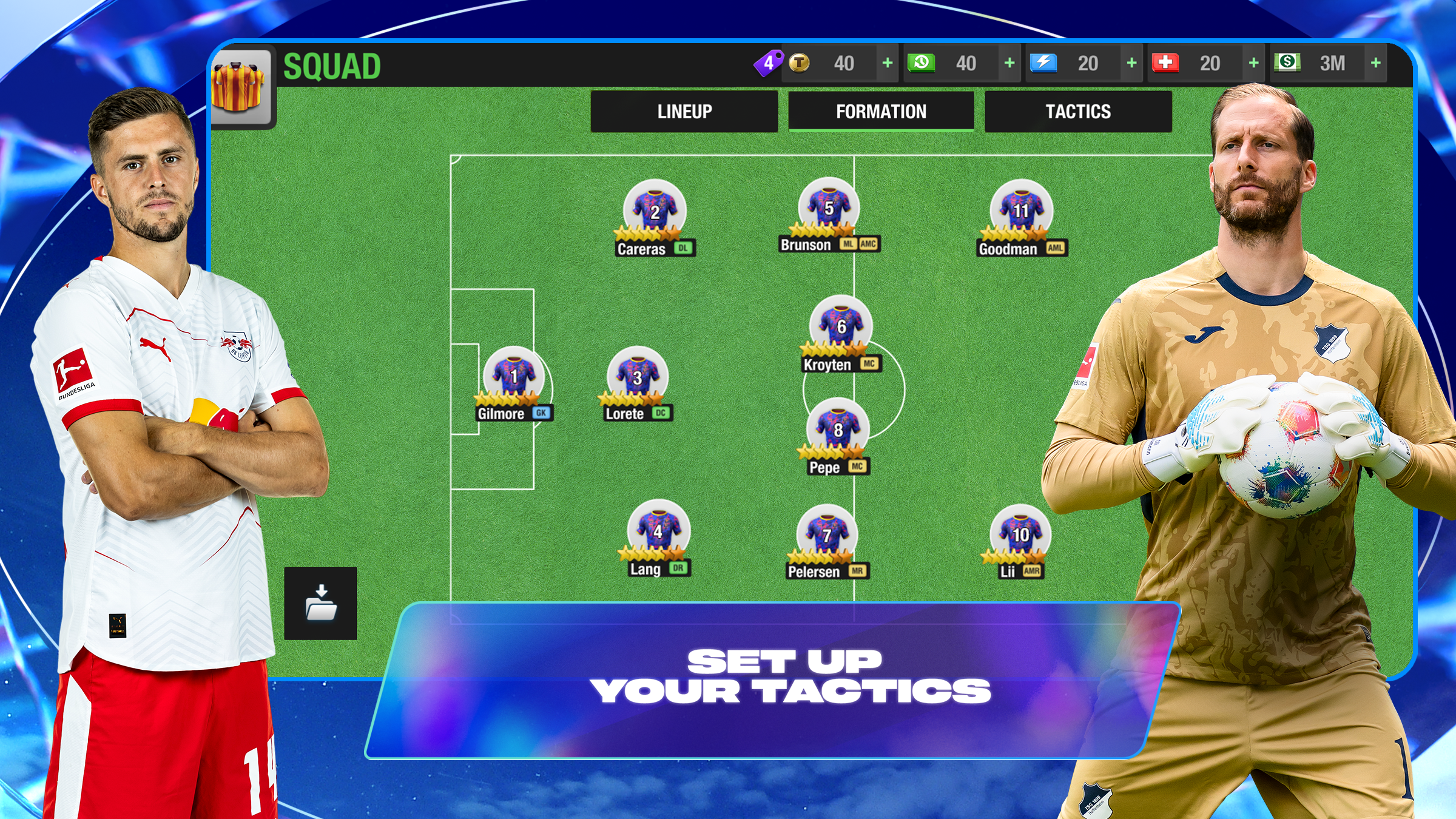Top Eleven Be a Soccer Manager Game Screenshot