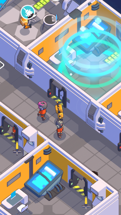 Space hotel: scifi idle tycoon ゲームのスクリーンショット