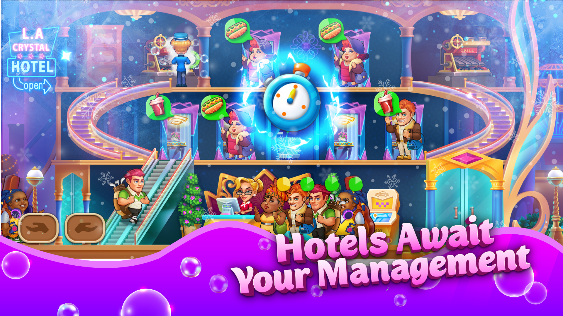 Hotel Manager - Dream Hotel Game Screenshot