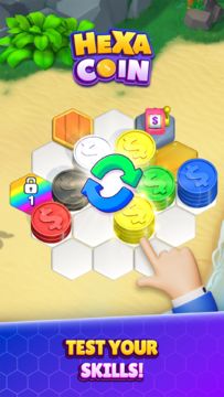 Hexa Coin Game Screenshot