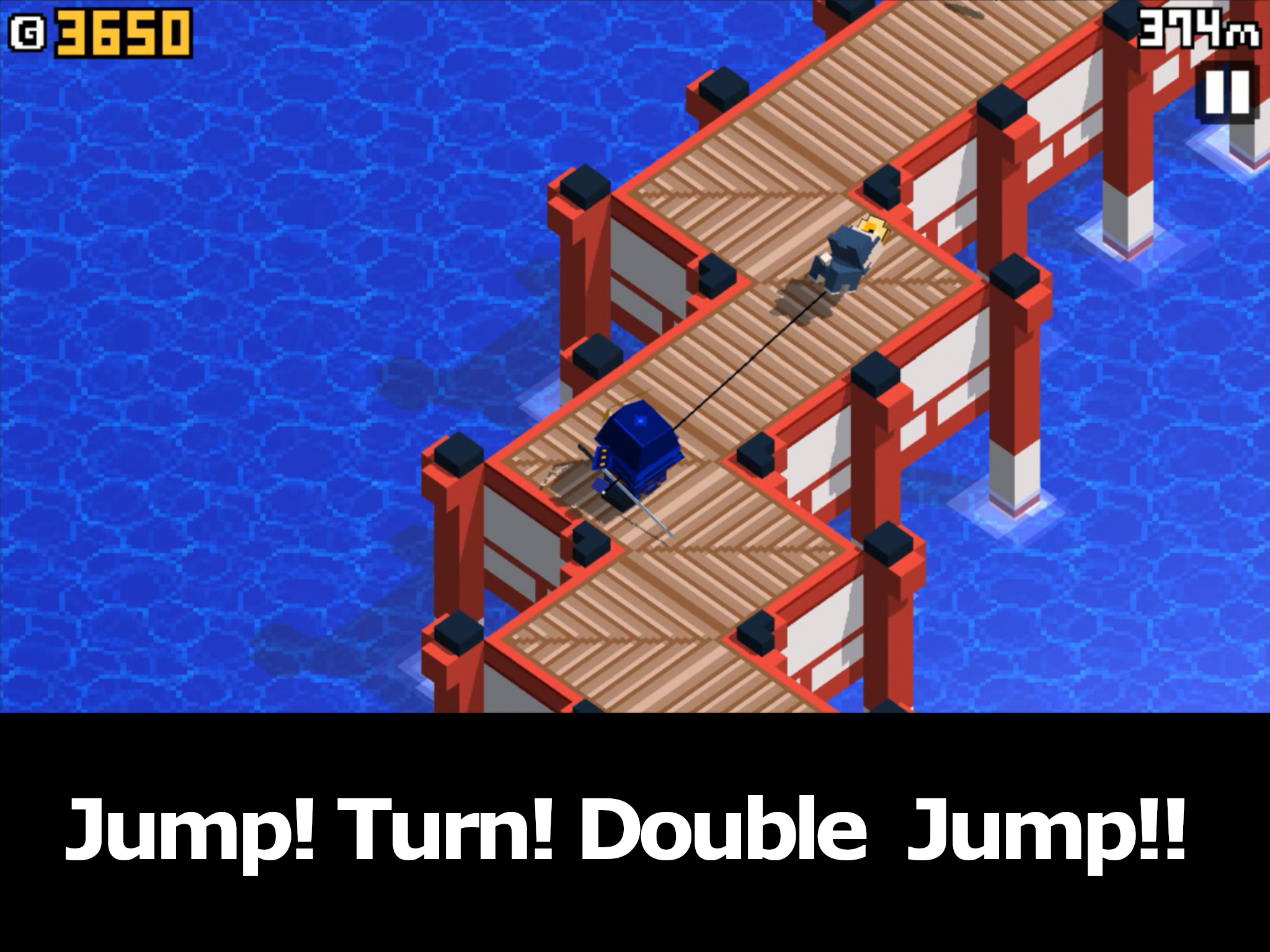 ZigZag Ninjado Game Screenshot