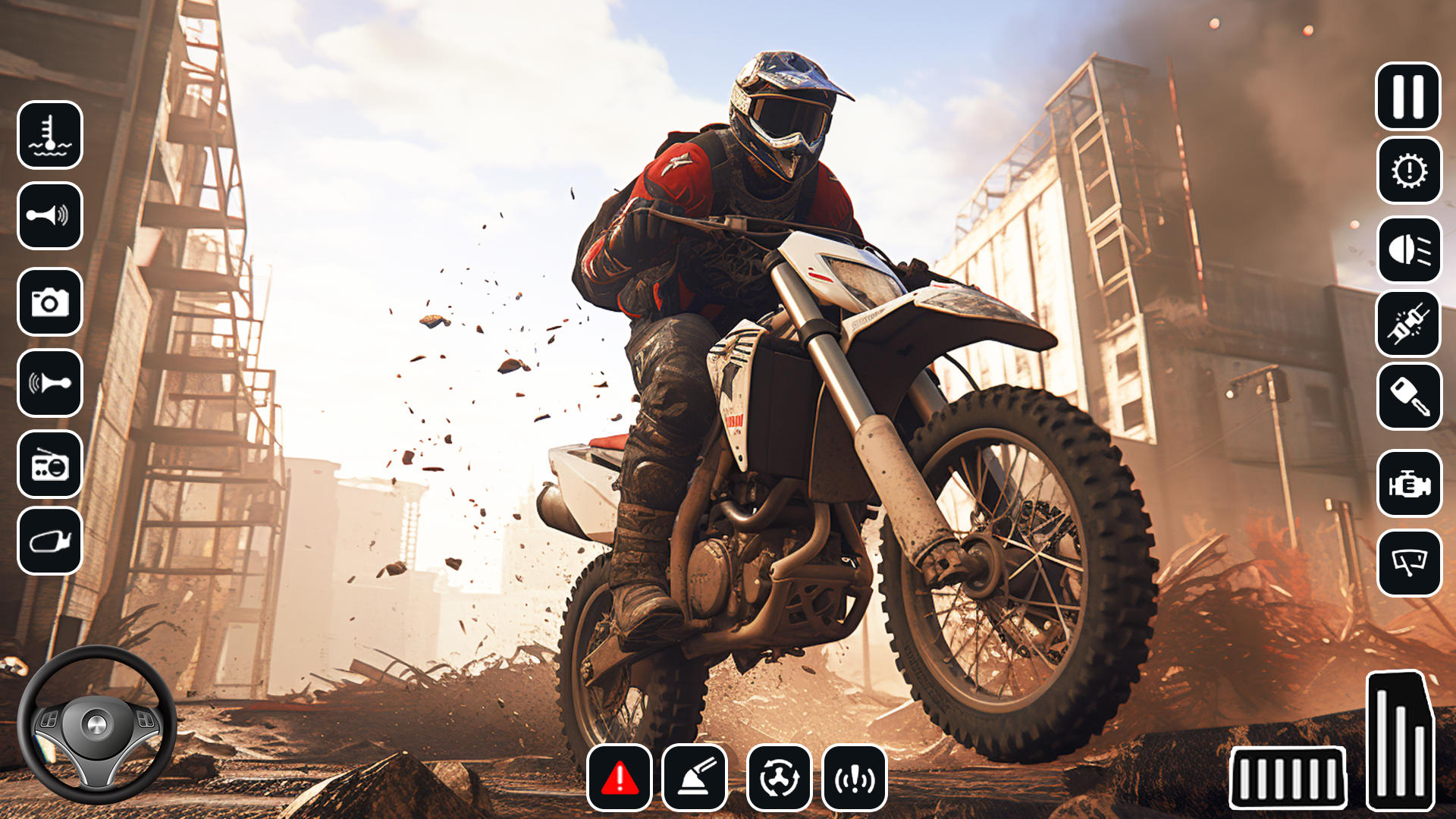 Mega Ramp Bike Simulation Game Game Screenshot