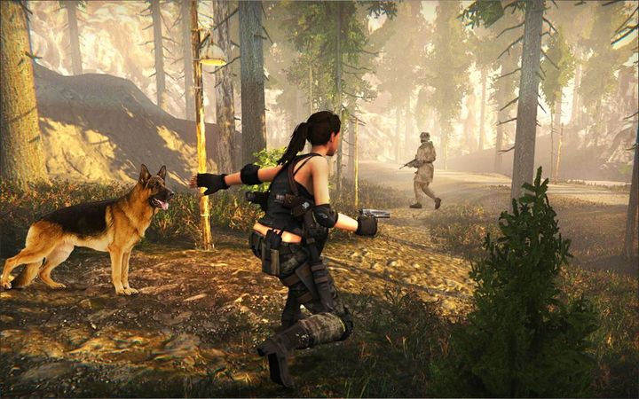 Screenshot 1 of Secret Agent Lara : Frontline Commando TPS 1.0.11