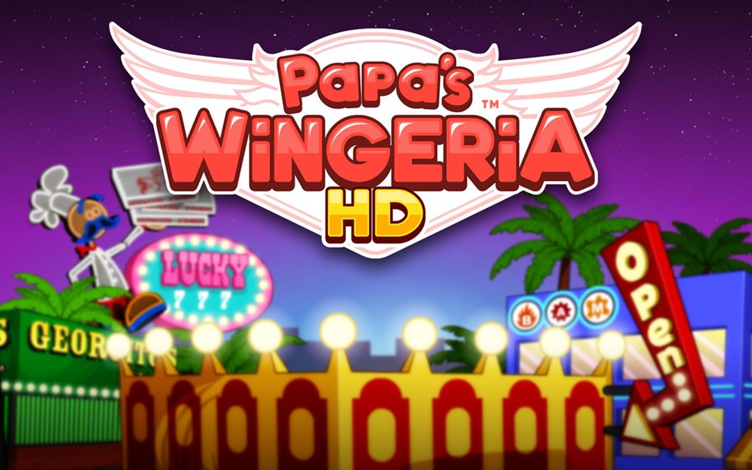 Screenshot of Papa's Wingeria HD