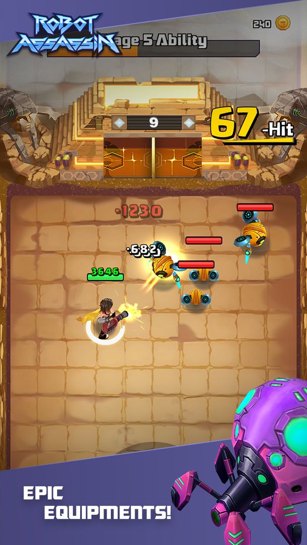Robot Assassin: Bullet Fight screenshot game