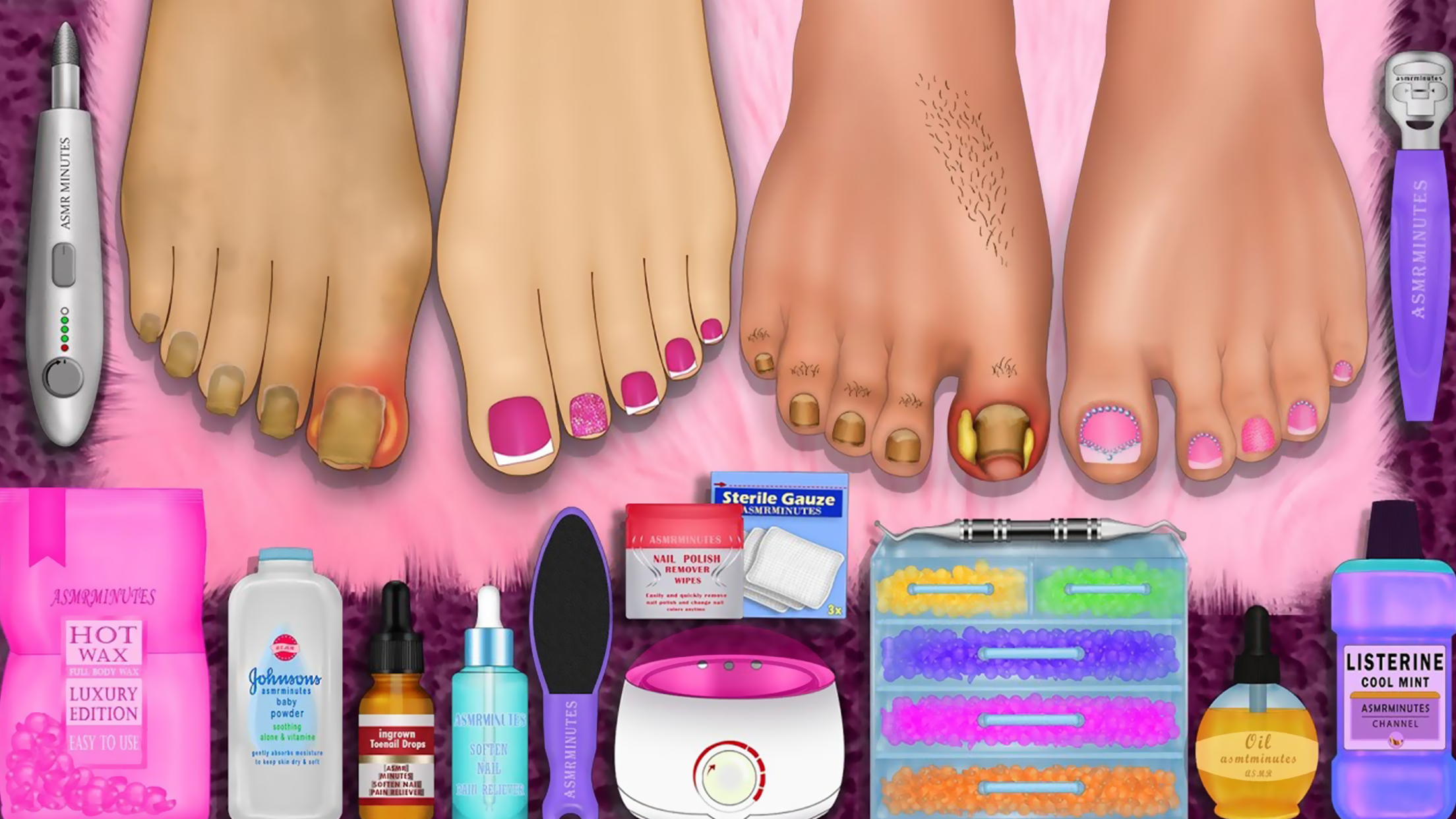 Cuplikan Layar Game Skincare Time: Makeover ASMR