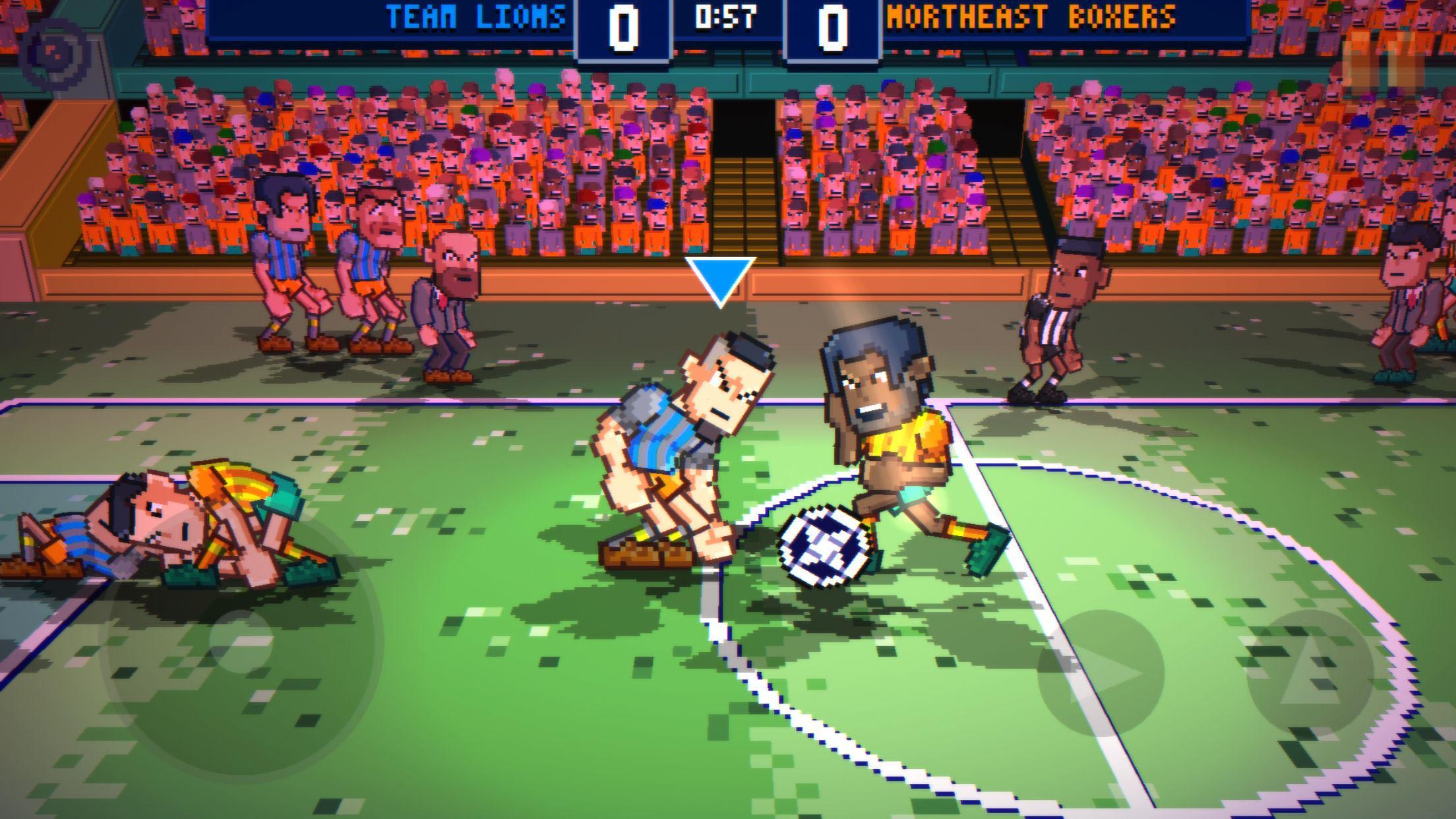 Super Jump Soccer Game Screenshot