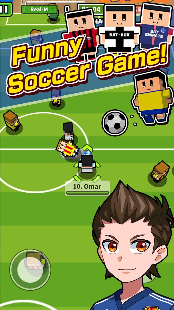 Screenshot of Soccer On Desk