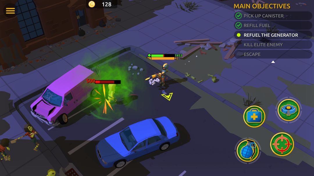 Zombie Blast Crew遊戲截圖