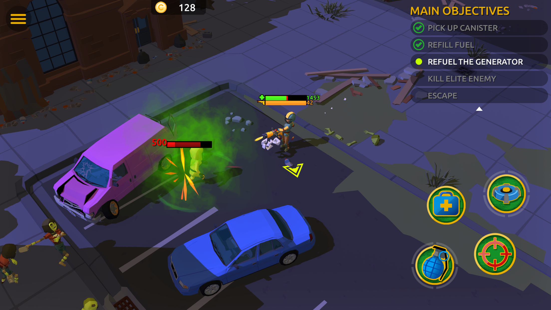 Скриншот игры Zombie Blast Crew