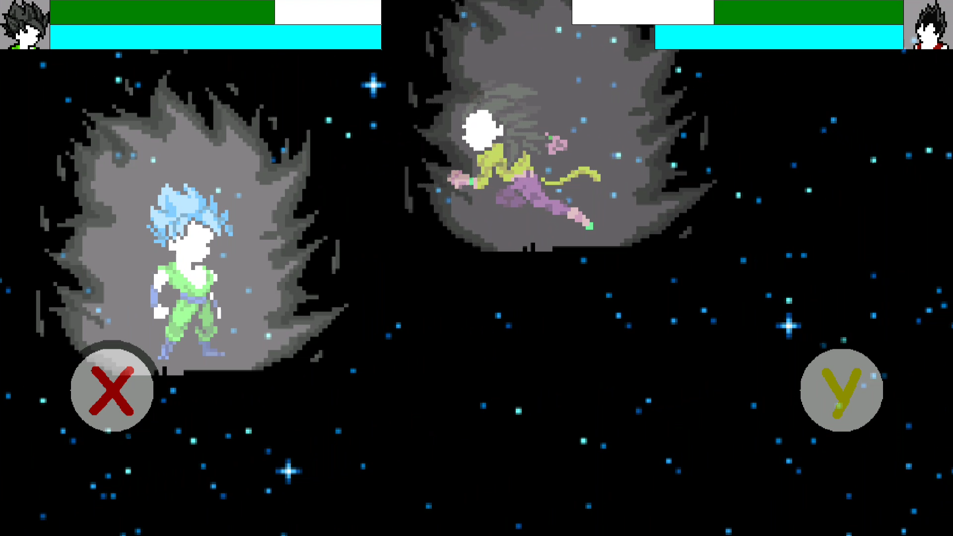 Stickman Fighters: Ball Dragon Saiyan War Game Screenshot