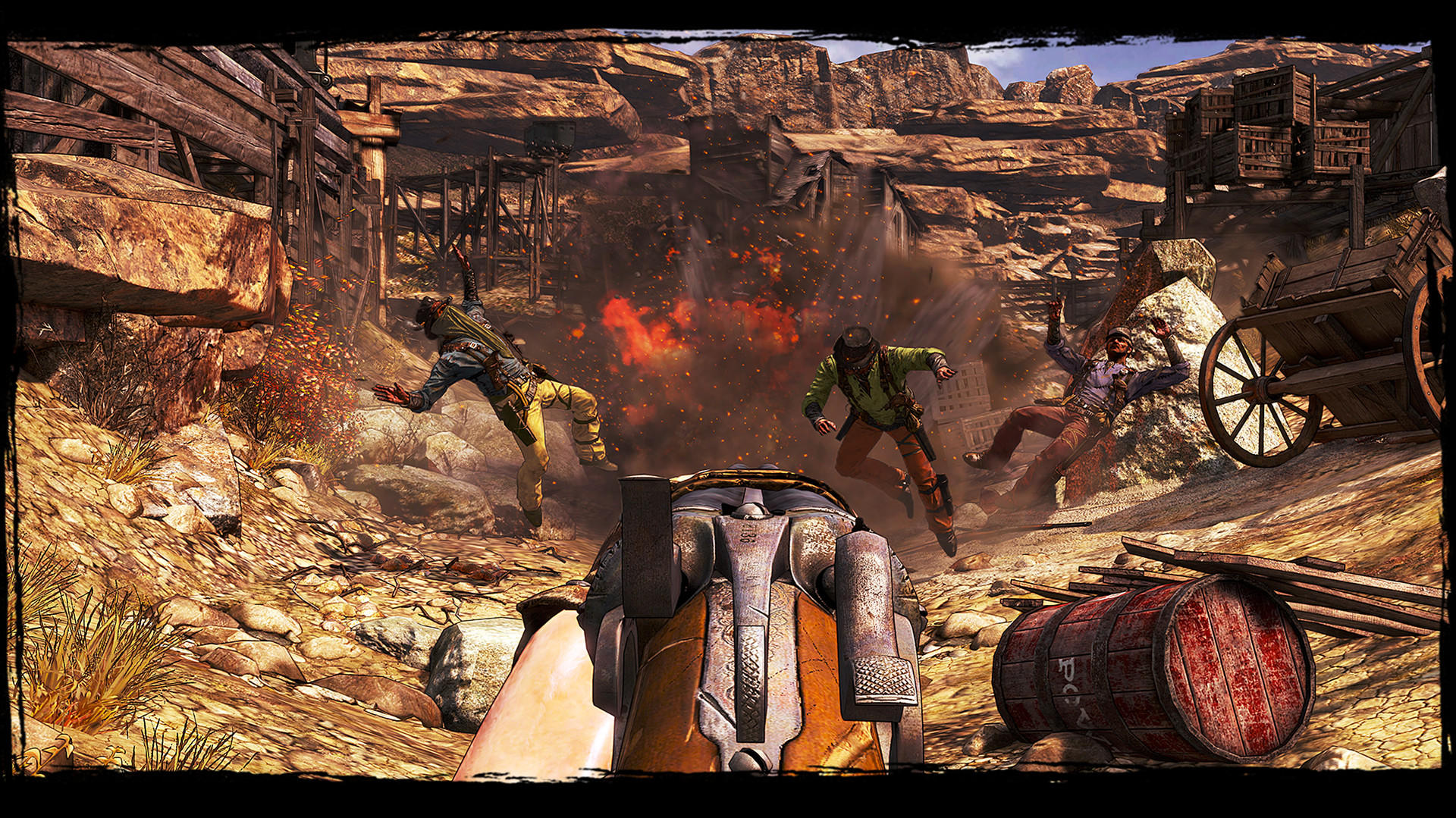 Call of Juarez: Gunslinger ภาพหน้าจอเกม