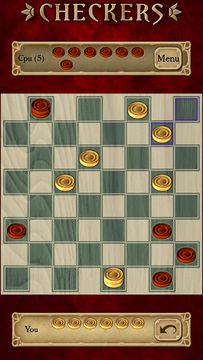 Checkers Pro Game Screenshot