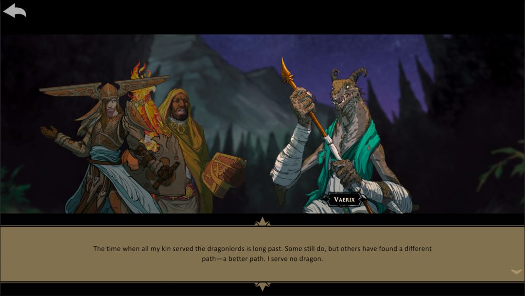 Screenshot of Legends of the Dark