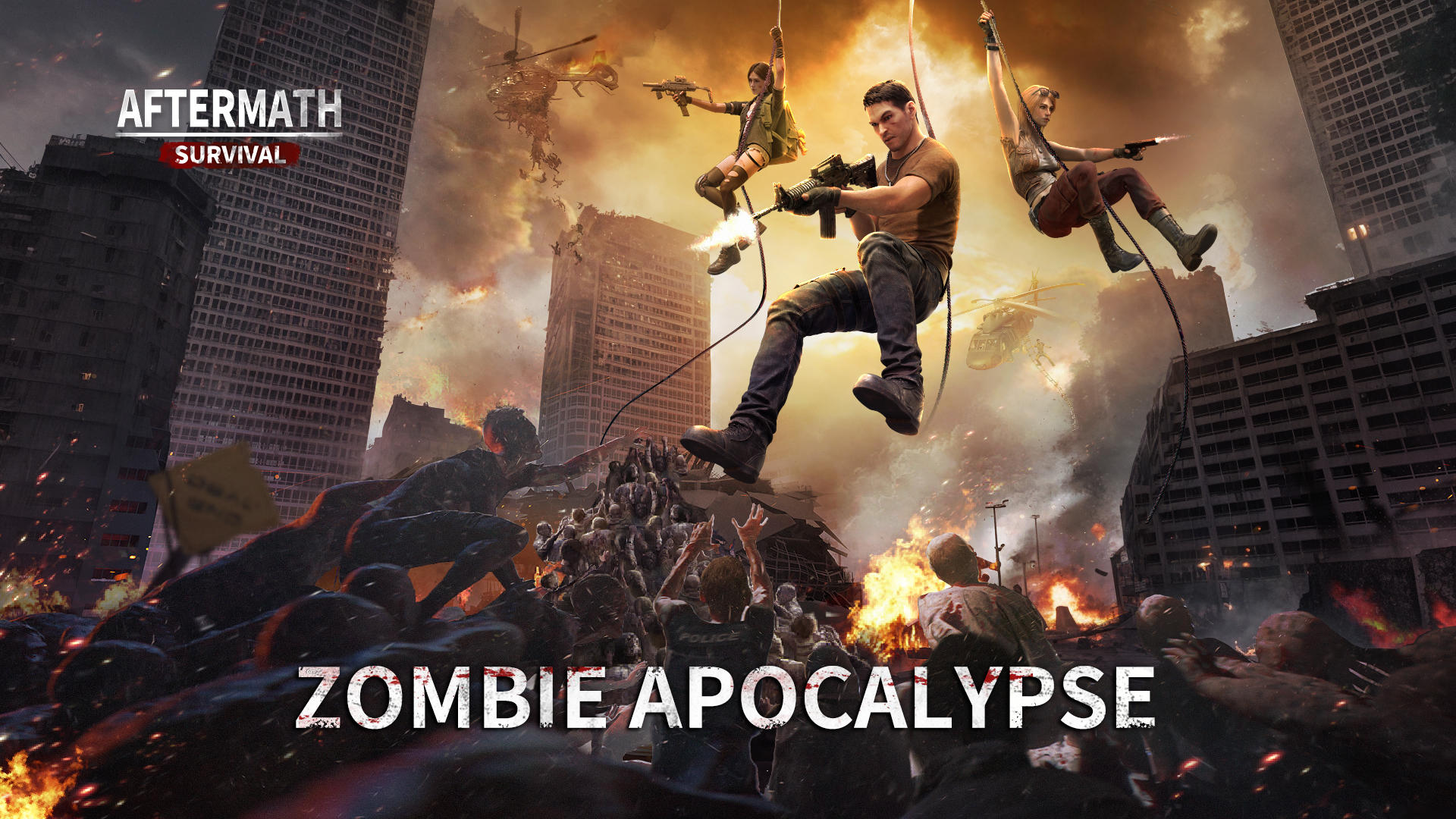 Screenshot 1 of Aftermath Survival : Guerre des zombies 1.59.4
