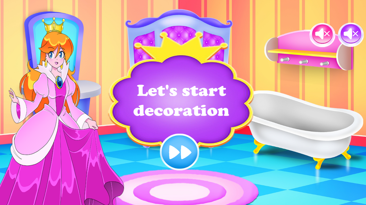 Screenshot 2 of Cleaning Decortion Castle Game 
