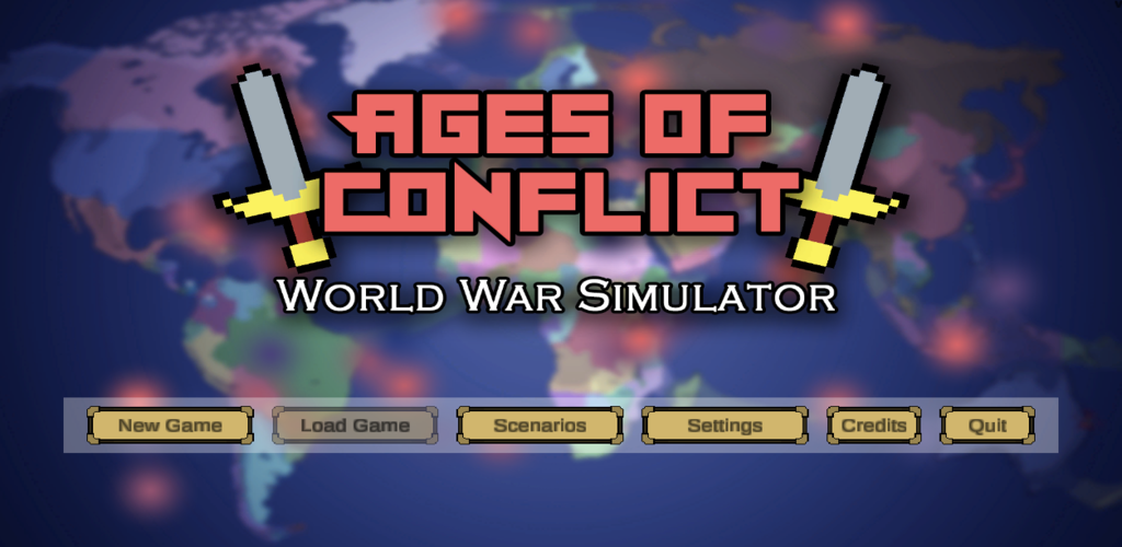 Screenshot of Age Of Conflit : World War Sim
