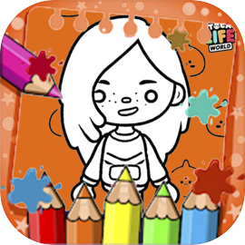 Toca Boca Coloring Game
