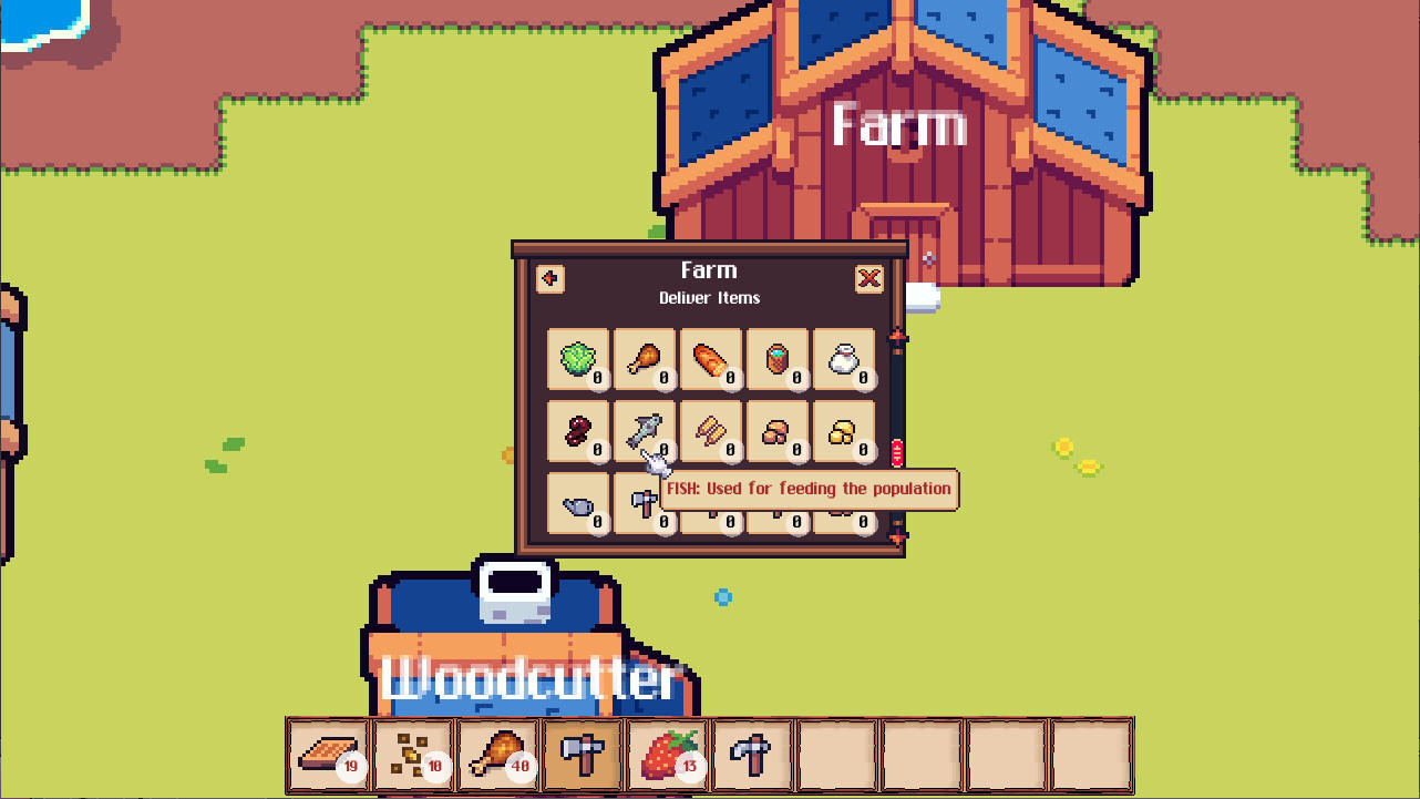 The Farming Frontier ภาพหน้าจอเกม
