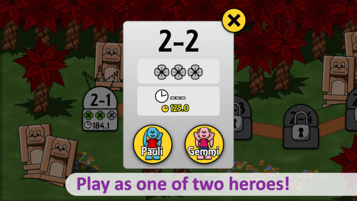 Pauli's Adventure Island: An Epic Bunny Platformer ゲームのスクリーンショット