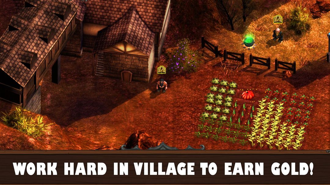 Screenshot of Dwarven Village: Dwarf Fortress RPG