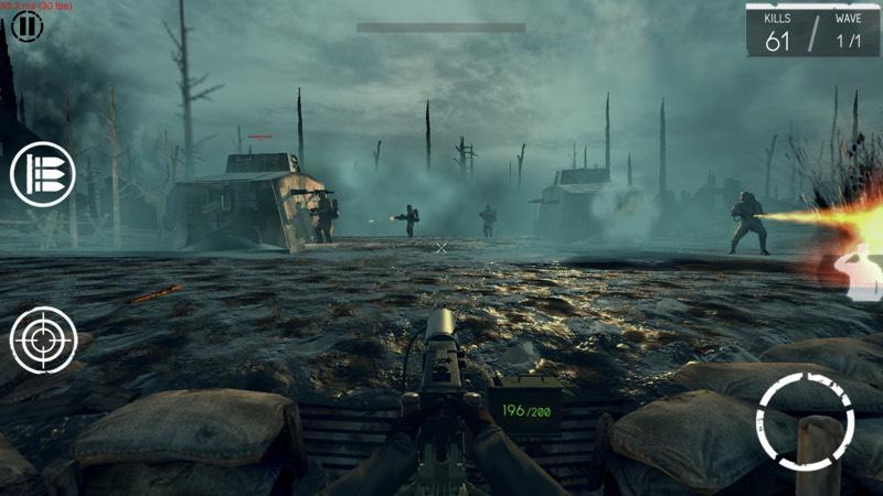 Screenshot of ZWar1: The Great War of the Dead