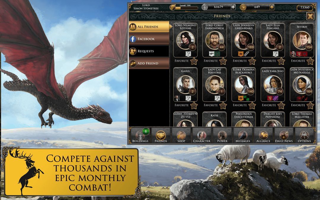 Game of Thrones Ascent ภาพหน้าจอเกม