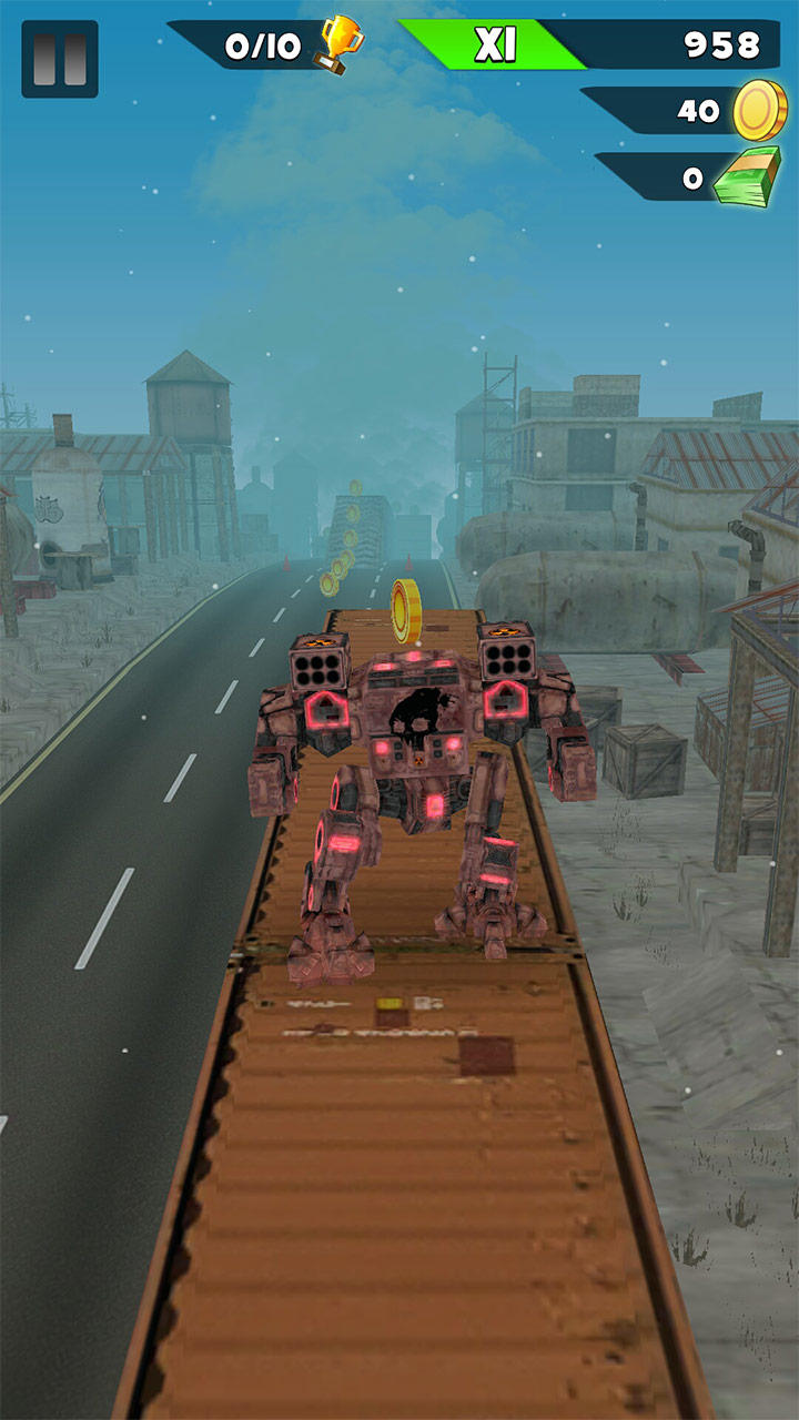 Robots Tanks Game Screenshot
