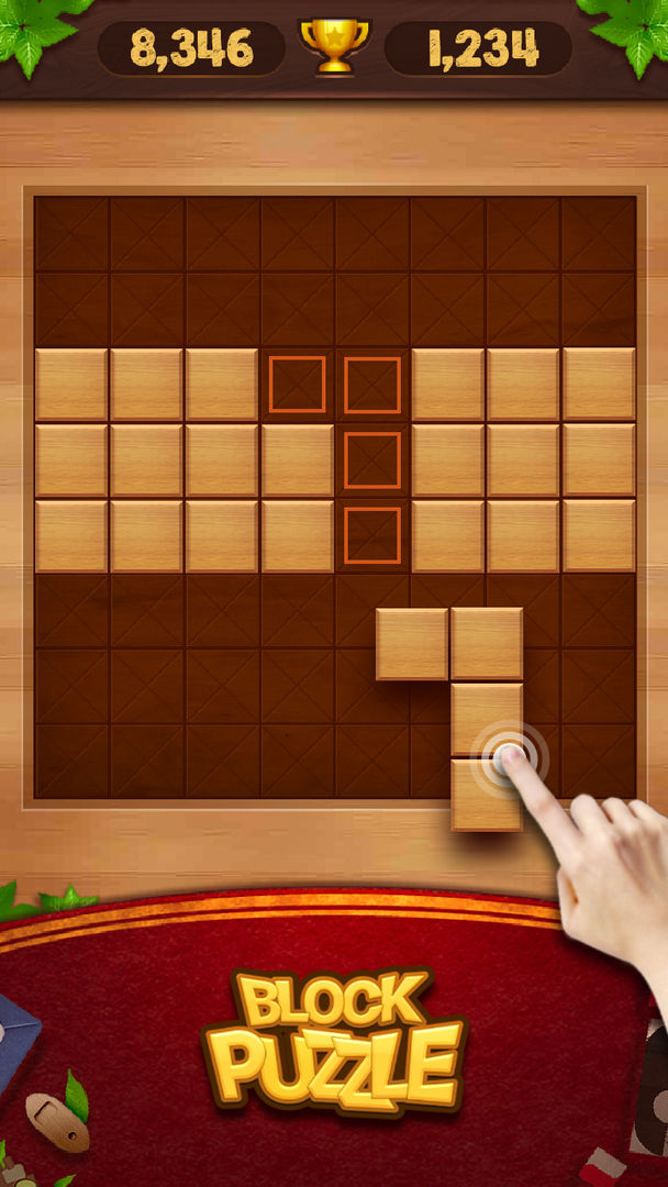 Screenshot of Wood Block Puzzle
