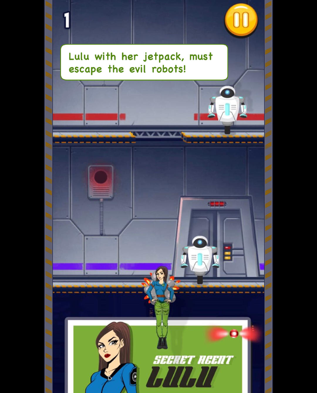 Secret Agent Lulu Game Screenshot